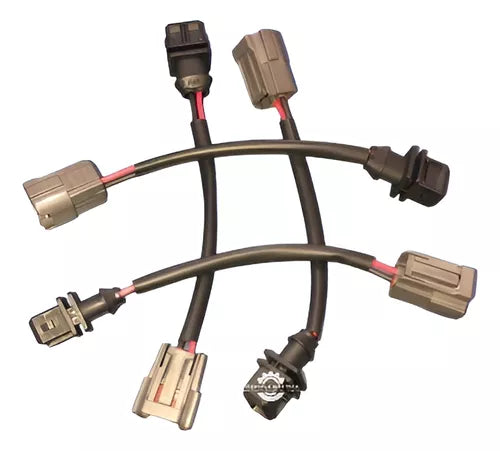 Kit Plug Adpatador Bico Injetor C/ 4 Chicotes - Bosch