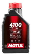 Óleo De Motor Auto Motul 4100 10w40 Turbolight Sintético 1l